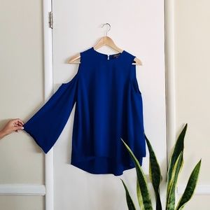 Vince Camuto Cobalt Blue Blouse  sz PXS